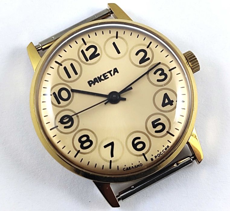 Новые часы Ракета Оригинал Механика Полный комплект: упаковка, паспорт
