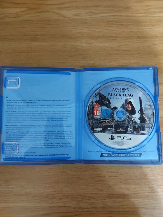 Диск на PS5 Assassin's creed Black flag Resynced
