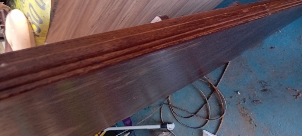 Stary, solidny, rozkładany stół