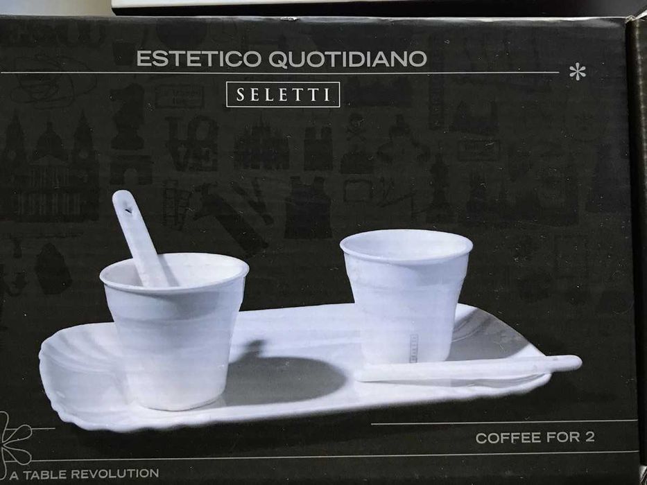 Coffee Set 2 cups + 1 tray
