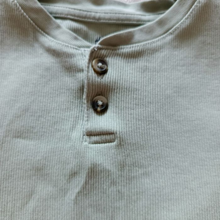 2 szt. longsleeve koszulki prążkowane H&M 110/116