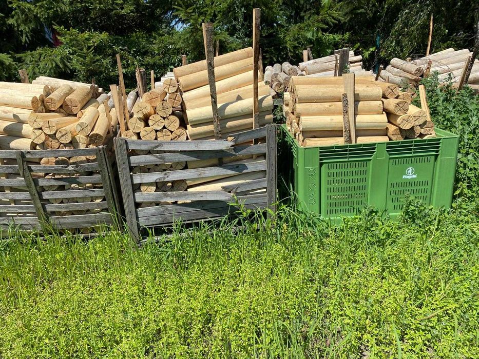 Wałki drewniane na opał