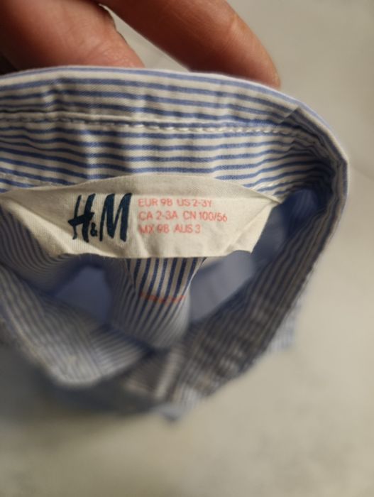 Koszula H&M rozm 98 na 2/3 lata
