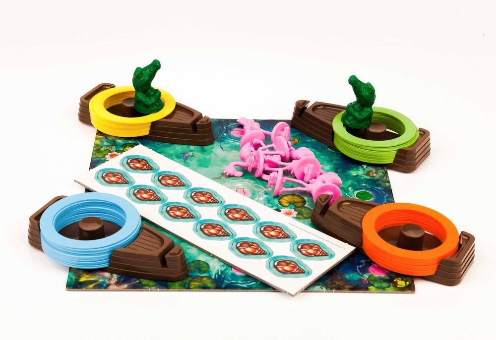 22251 Ravensburger Настольная игра Ринго Фламинго