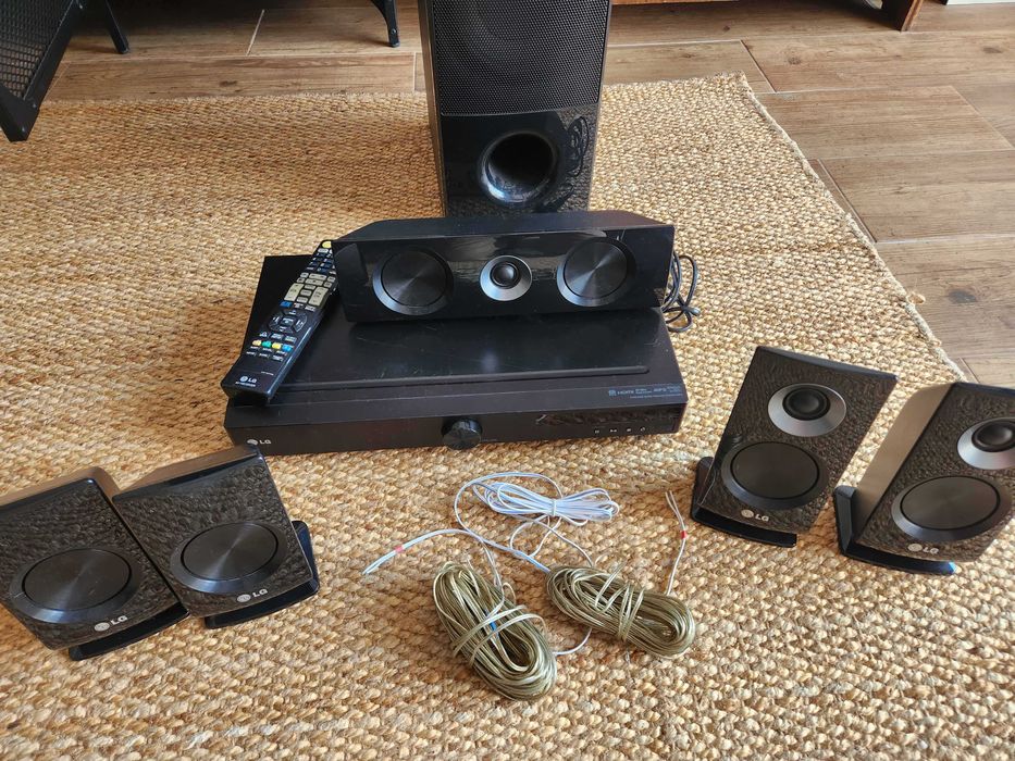 Sistema de Som Surround LG SR906SB 5.1Ch