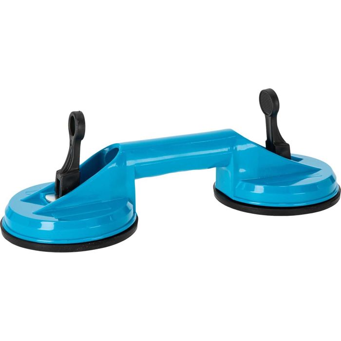 Uchwyt Przyssawka Do Szyb Szkła Płytek Glazury PODWÓJNA 80kg proline