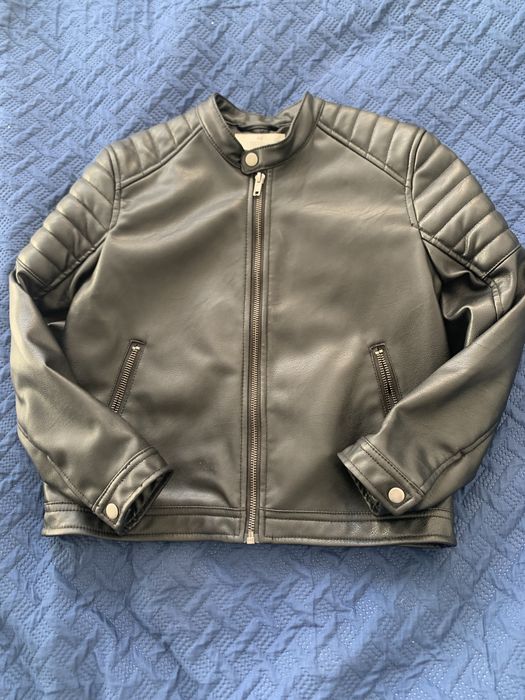 Ramoneska kurtka ekoskóra h&m 134