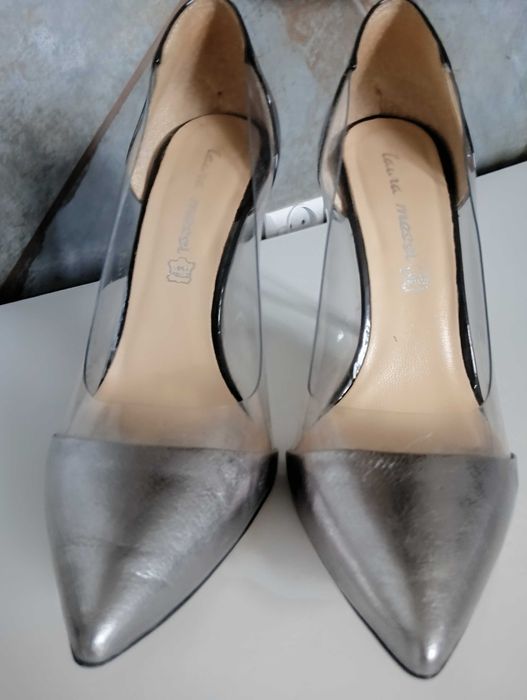 Buty wieczorowe na wysokim obcasie