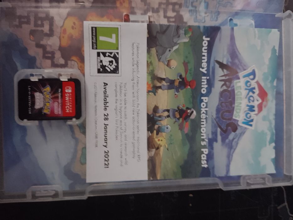 Gra Pokemon shining Pearl na Nintendo switch