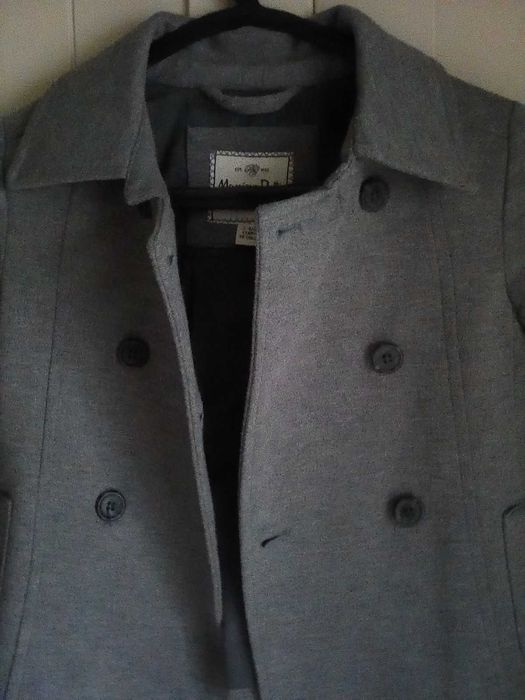 Casaco cinzento Massimo Dutti