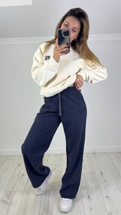 Штани жіночі вельветові на флісі .42,44,46,48,50,52 розміри