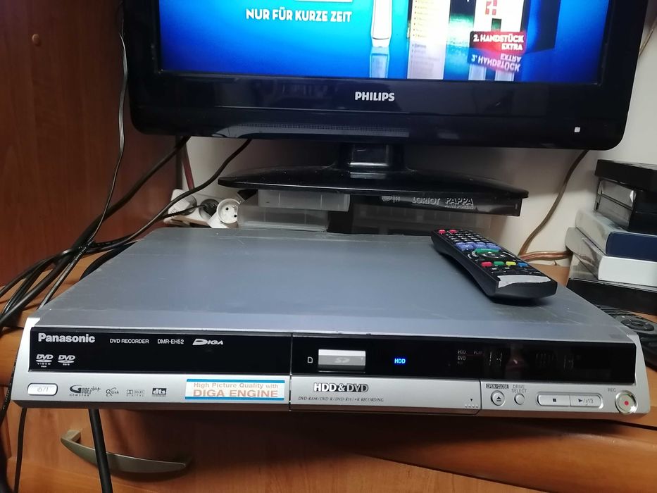 Nagrywarka Panasonic DMR-EH52 DVD-rw Recorder/HDD 80GB Pilot