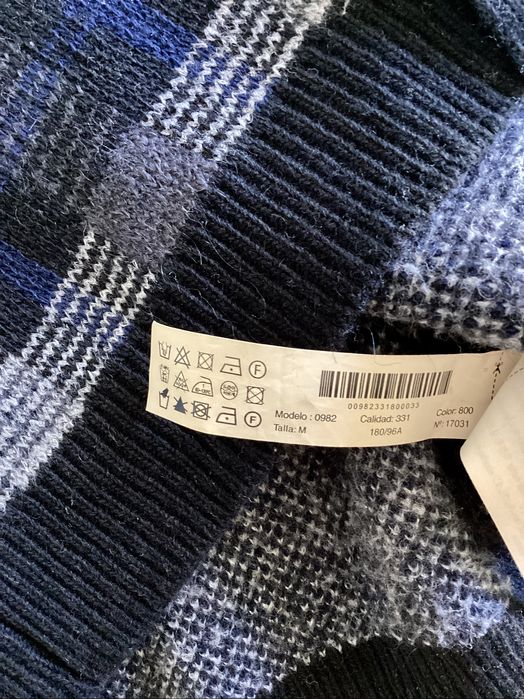 Wełniany sweter kardigan rozmiar M Massimo Dutti