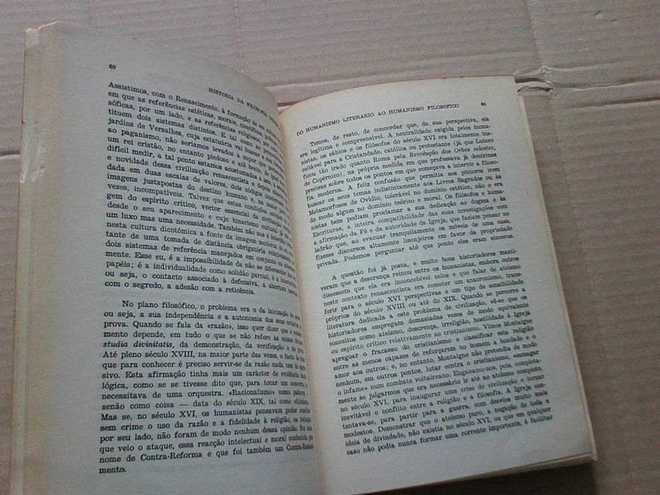 História da Filosofia Ocidental I e II