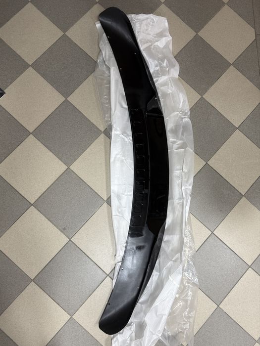 Накладка на передний бампер сплиттер губа BMW f15 M обвес