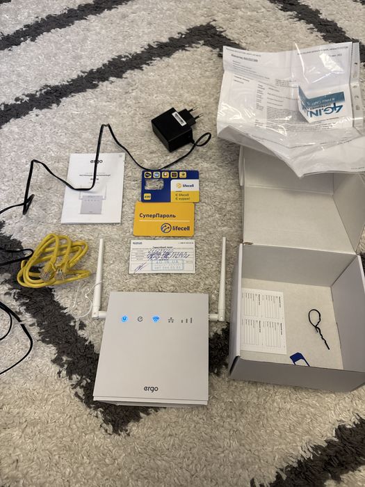 4G Wi-Fi роутер ERGO R0516B