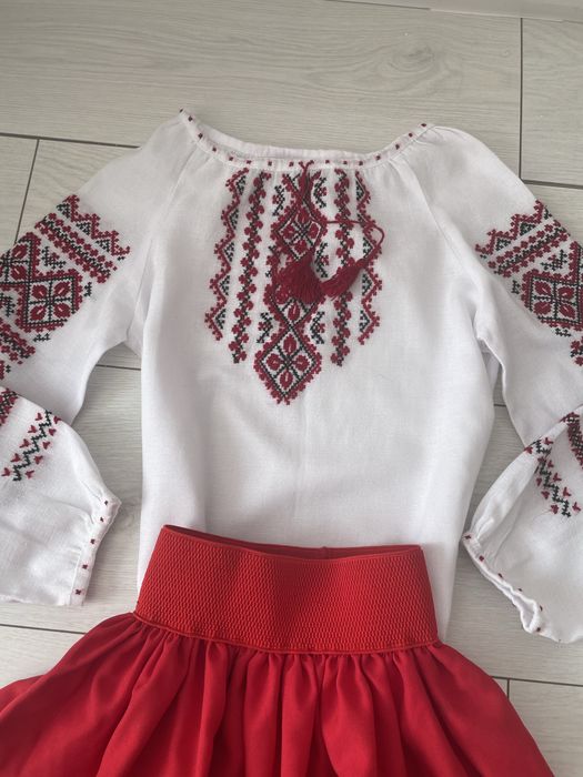 Вишиванка дитяча, дівчинка, спідничка, сорочка, футболка