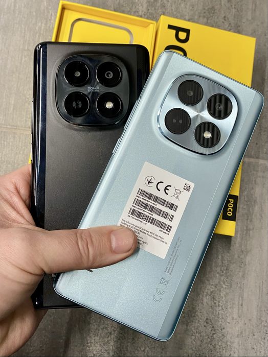 Poco M8 5g black/ green 8/256 gb