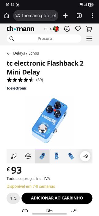 [OPORTUNIDADE] 3 Pedais TC Electronic (Delay, Reverb e Loop)