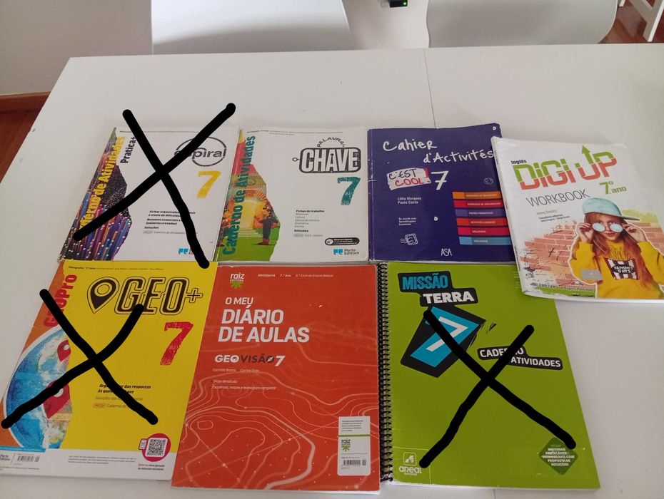 Cadernos de Atividades -7º ano