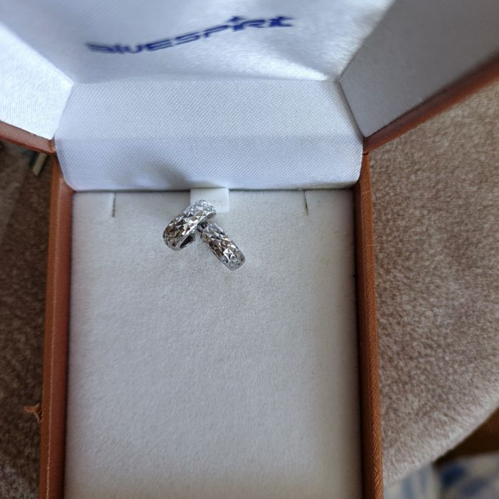 Сережки срібні  кільця