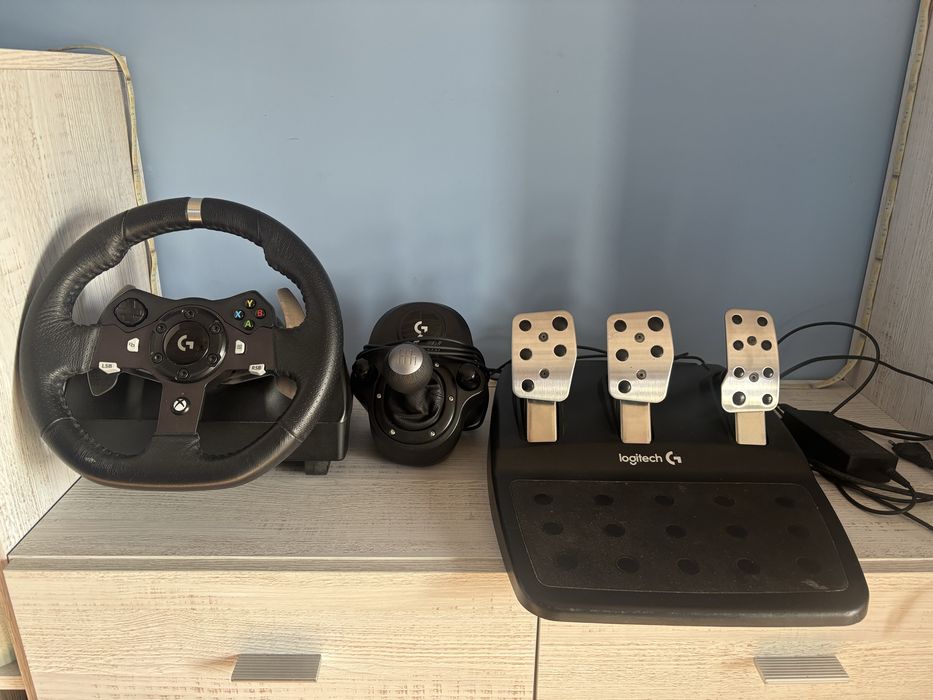 Kierownica Logitech g920+shifter