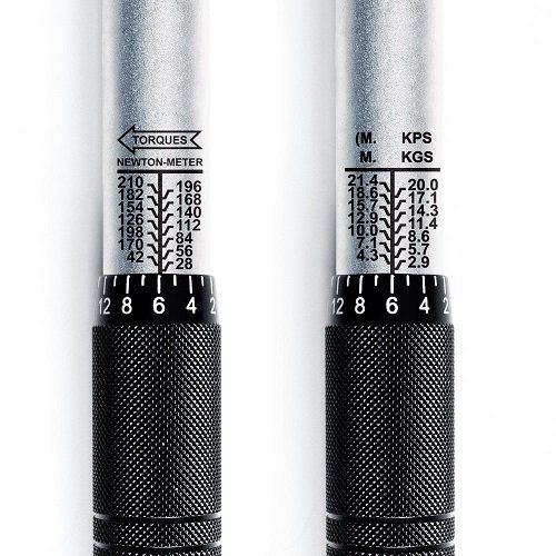 Динамометрический ключ S & R 1/2 28-210 Hm 465012210