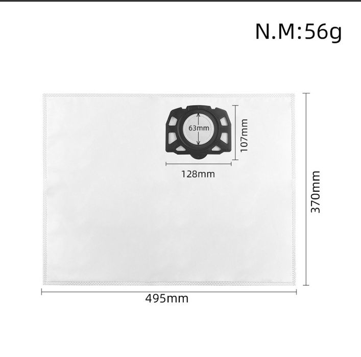 Мішки фільтр WD3, WD2+.Мешок  для пылесоса Karcher WD3,Комплект 5шт