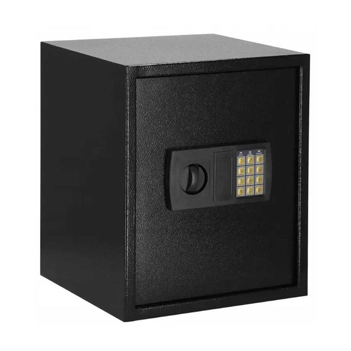 Великий сейф з електронним кодовим замком і ключем 41,5х35х31 см