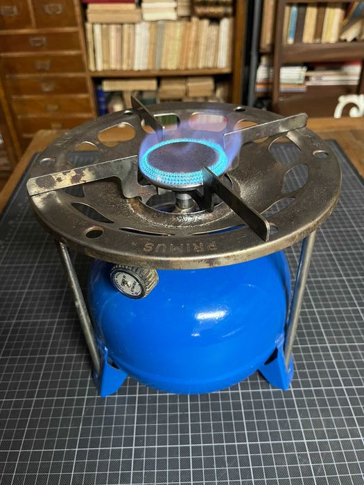 Fogareiro Primus All Round 2072 + 2 garrafas Primus