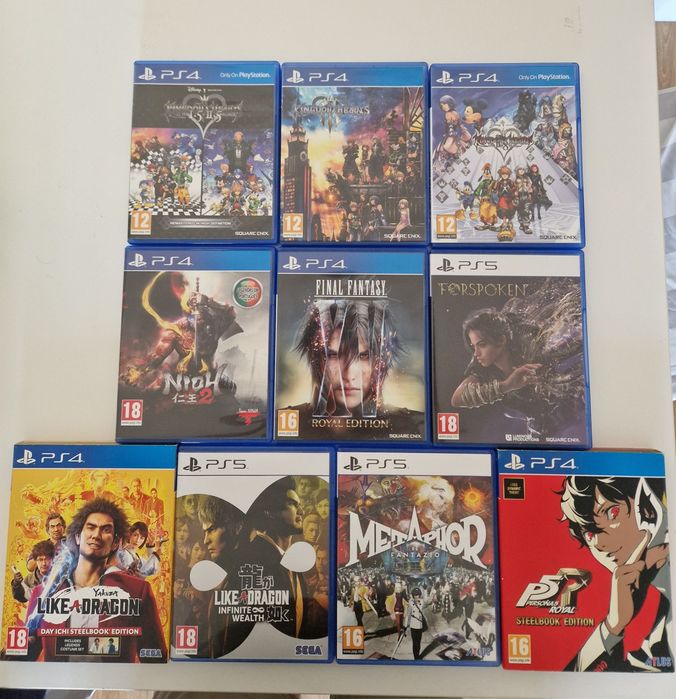 Jogos RPG - Playstation 4 e 5
