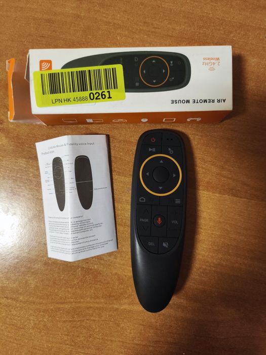 Pilot Air Mouse G10S | Głos / Żyroskop | Do Smart TV, PC, Box | B.U.