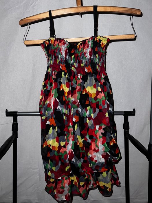 Різнокольорове плаття розміру xs