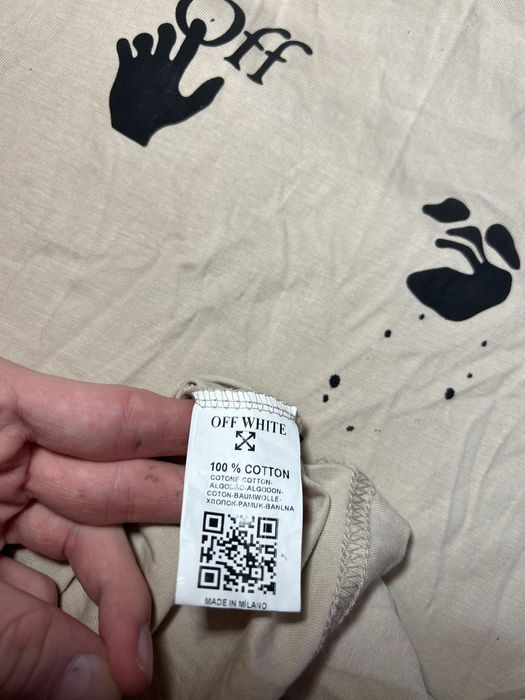 Футболка Off White big logo