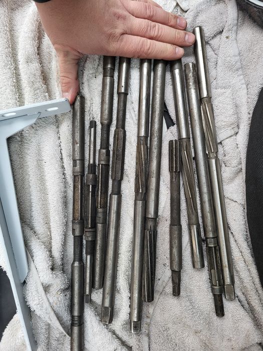 Zestaw starych rozwiertaków – regulowane i stałe – 10 sztuk. Prl