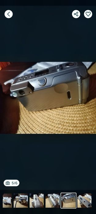 Analogowej nieużywane aparat duży zoom