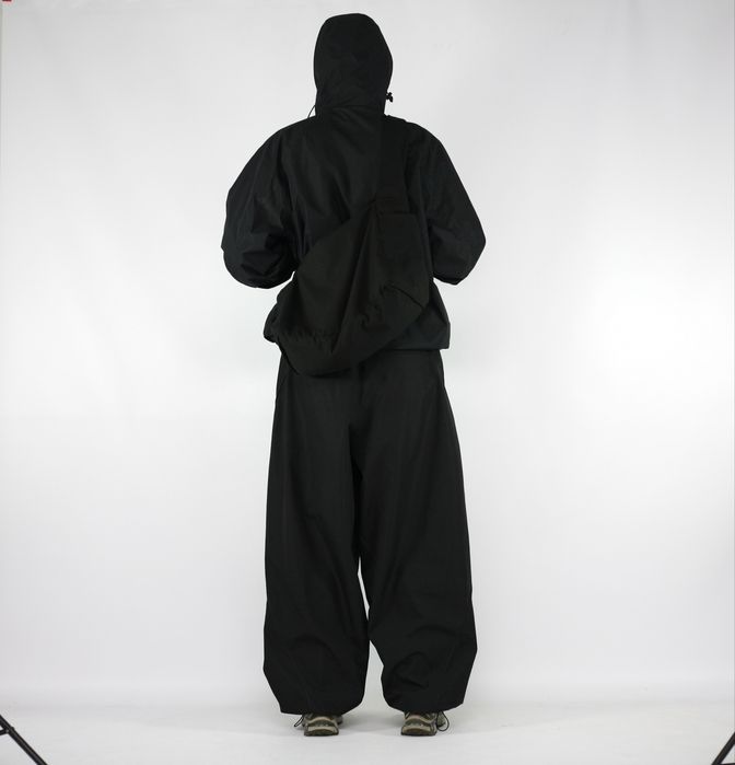 Нейлонові широкі штани спортивки BAGGY NYLON PANTS широкие M L  XL