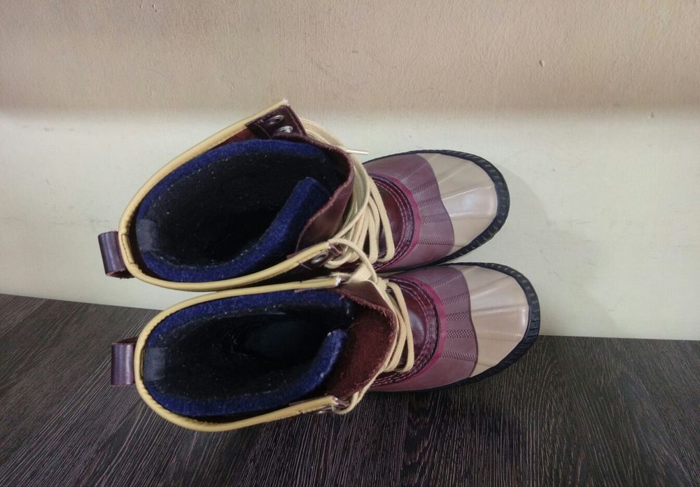 Оригінал  Sorel Sentry Steel Toe чоловічі зимові шкіряні чоботи