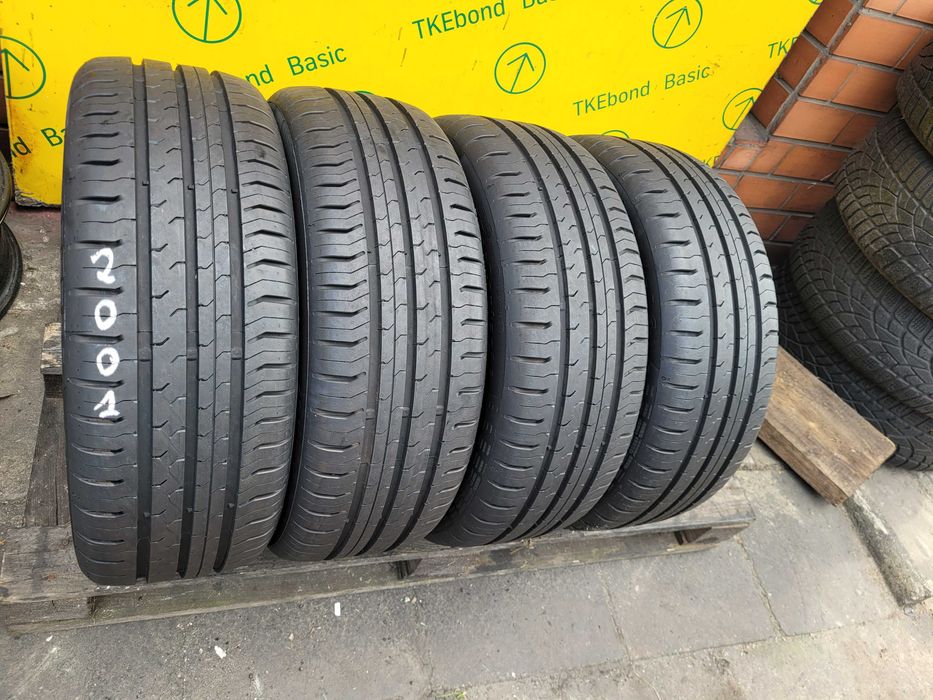 Opony Letnie 185/55R15 ContiEcoContact 5 4sztuki Montaż 7,7mm