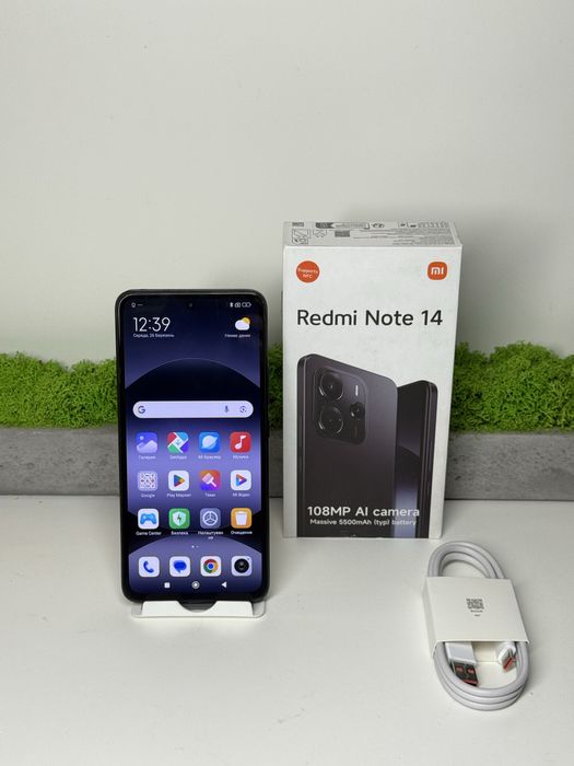 Xiaomi Redmi Note 14 8/256 Midnight Black Офіційний