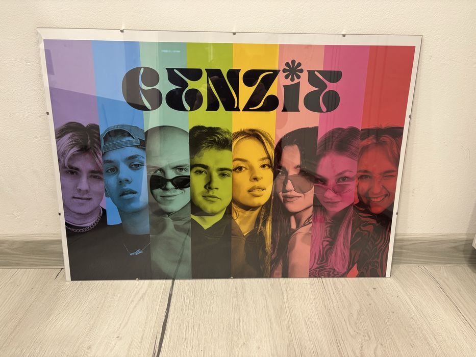 Genzie - plakat + ramka