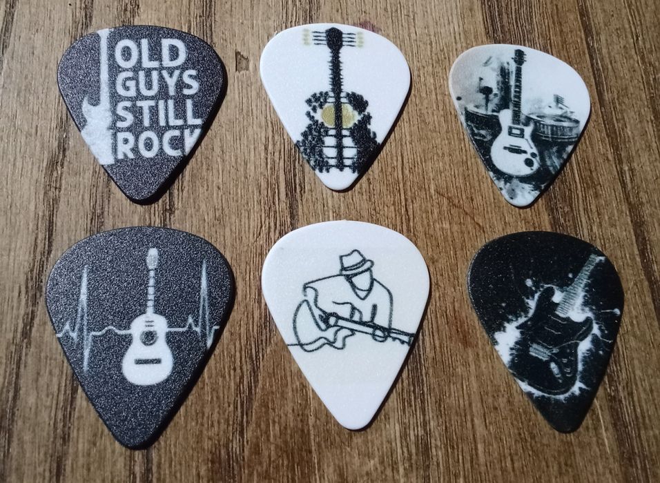Palhetas para guitarra