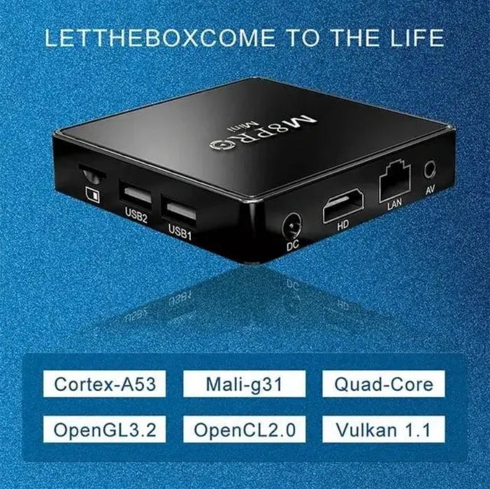 2в1 Ігрова консоль M8 Pro mini Android TV Wireless Ретроприставка на 10000 ігор