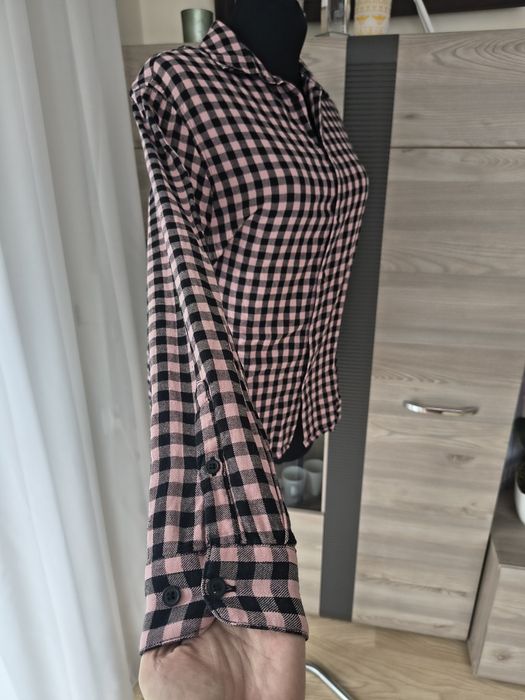 Koszula w kratę H&M r. M 38