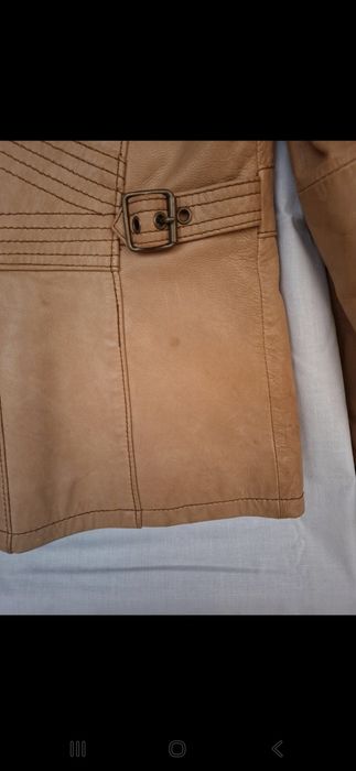 Casaco cabedal Quebramar - Mulher (M)