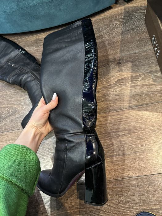 Сапоги шкіряні 35 розмір