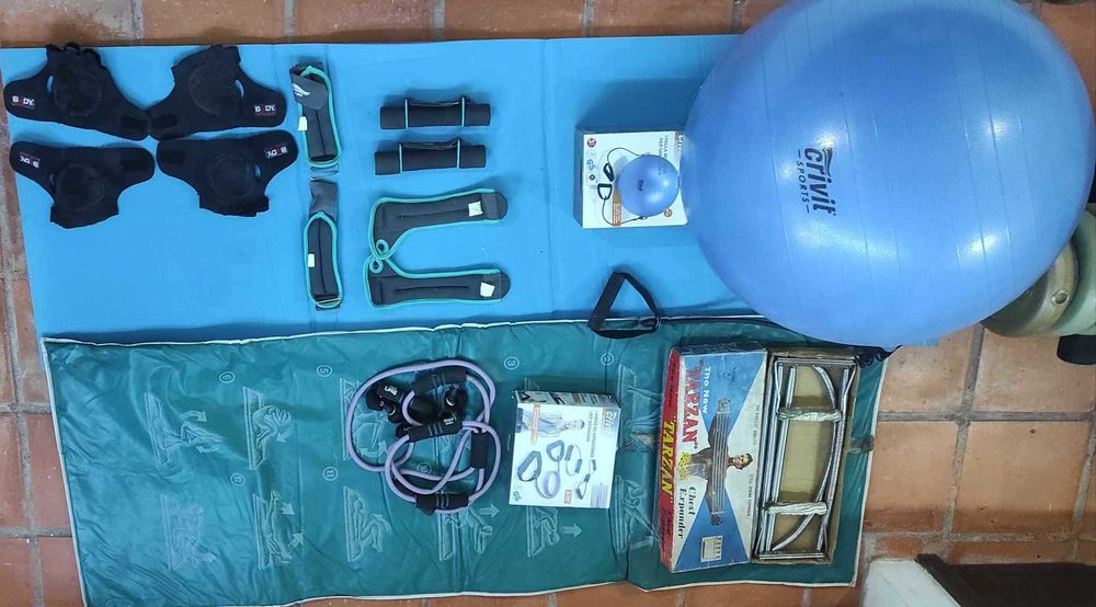 Conjunto de artigos de ginásio 2