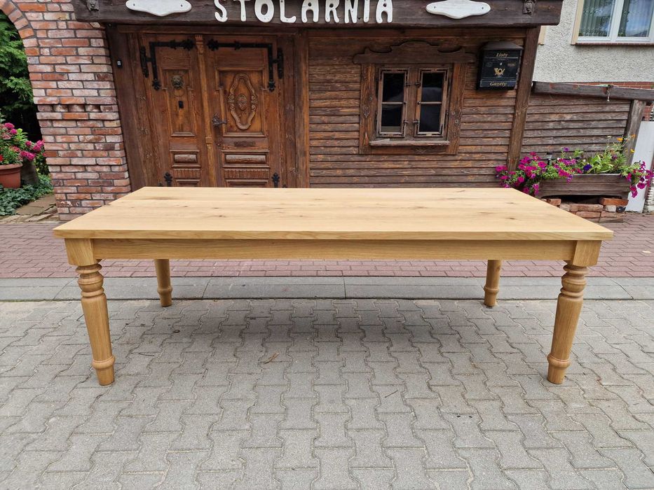 Stół dębowy rozkładany meble dębowe