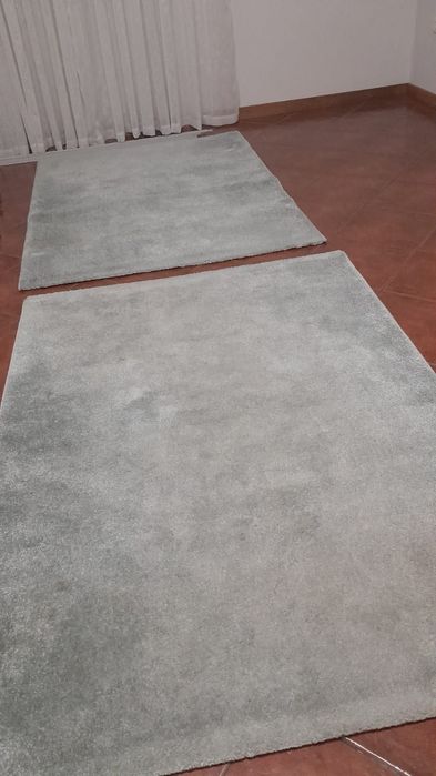 Carpetes verdes claras