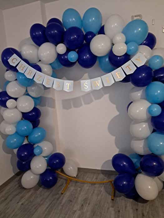 Stelaż na balony i pompka do balonów